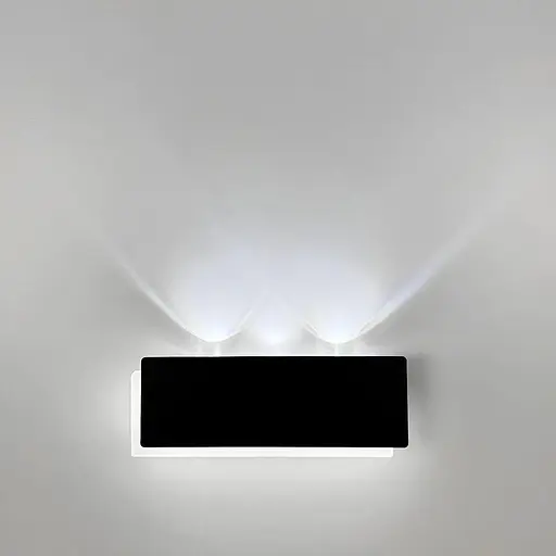 Світильник Line F стіновий чорний на 3 лінзи з правої сторони Арт. B 321/2 L - фото 6