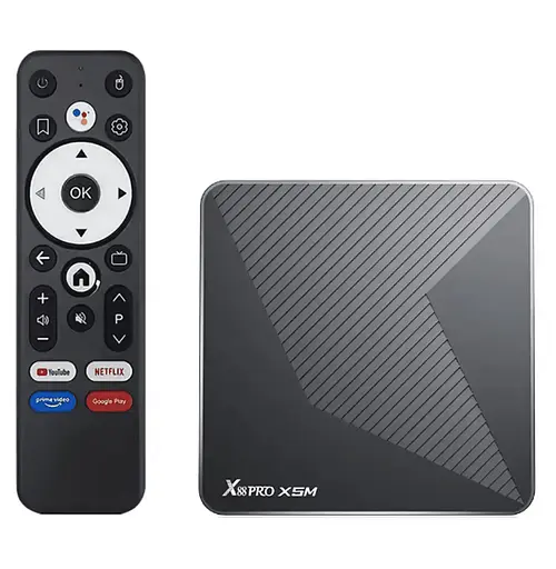 Смарт ТВ приставка Smart TV Box Android X88 PRO X-5M 4/64GB