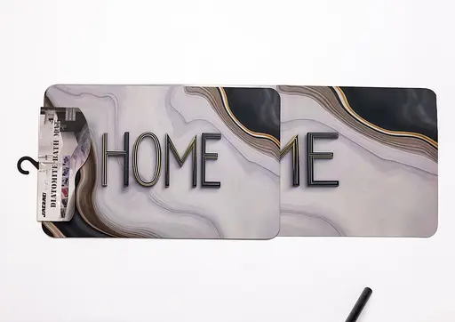 Набор диатомитовых ковриков для дома 3(шт) 38×58/2 по 38×98(см) придверные коврики для кухни коридора Yiwu HP-42-53 - фото 4