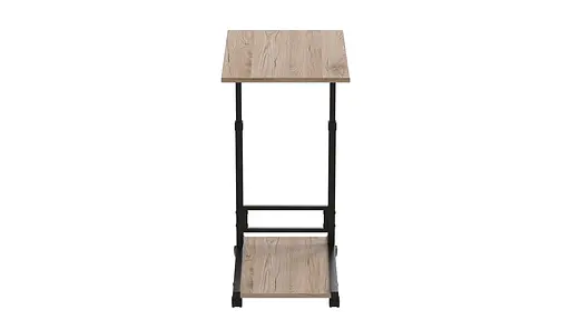 Стіл приставний Френу 62x40x60 метал Чорний ДСП Дуб Сан-Марино 16мм FRD-102506 - фото 4