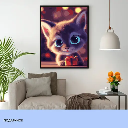 Набор росписи по номерам "Подарок" 40*50 см, IDEA2-GX47749, ТМ "99IDEAS" - фото 3