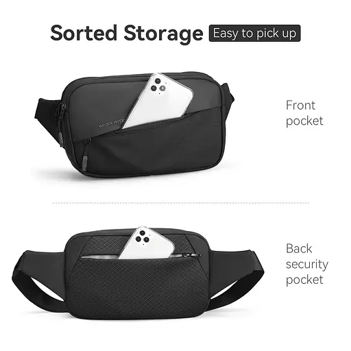 Сумка через плечо Mark Ryden 8112 3.3л для планшета до 9.7' Black (17595) - фото 5