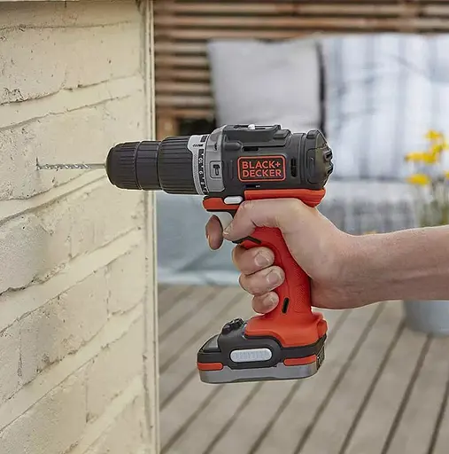 Акумуляторний дриль-шурупокрут Black+Decker з АКБ та ЗП BDCHD12S1 - фото 2