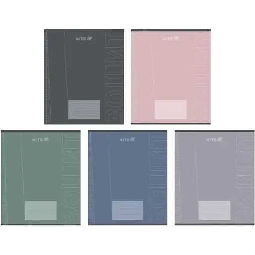 Зошит учнівський "Kite One color" Kite K25-236-2 18 аркушів 1 шт. в асортименті - фото 1