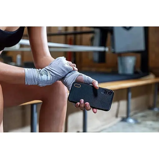 Противоударный чехол GEAR4 Battersea D3O для iPhone XS Max (6.5") Black - фото 4