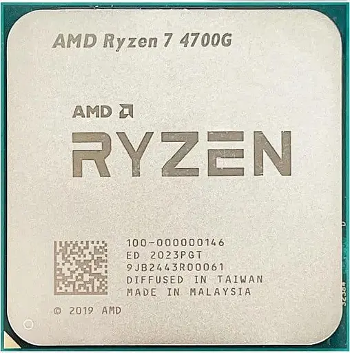 Процесор AMD Ryzen 7 4700G (100-000000146) (Socket AM4, 16T, 4.4 ГГц, Tray) - фото 1
