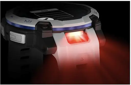 Смарт-годинник Garmin Instinct 3 45mm Solar Whitestone with Whitestone Band (010-02934-03) - фото 3