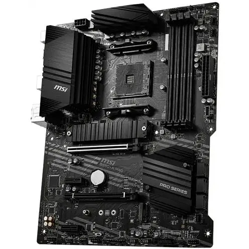 Материнская плата MSI AM4 (B550) B550-A PRO, B550, 4xDDR4, CrossFire, Int.Video (CPU), 6xSATA3, 2xM.2, 1xPCI-E 16x 4.0, 1xPCI-E 16x 3.0 ALC892, RTL8111H, 7xUSB3.2/8xUSB2.0, HDMI/DP, ATX - фото 4