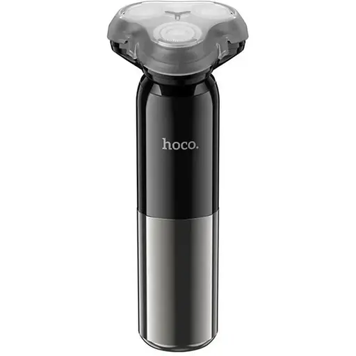 Мужская электробритва для бороды Hoco HP35 Induction 3-blade electric shaver 600mAh IPX7 Black - фото 1