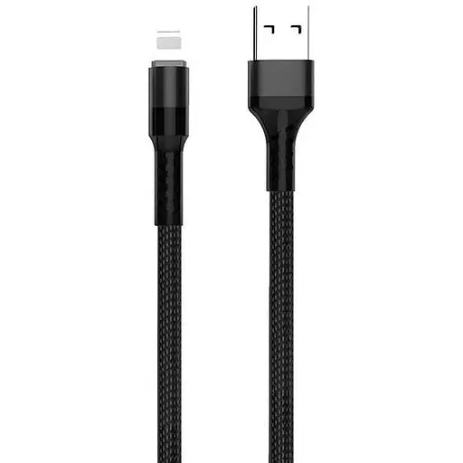 Кабель WUW X157 lightning 3A Черный