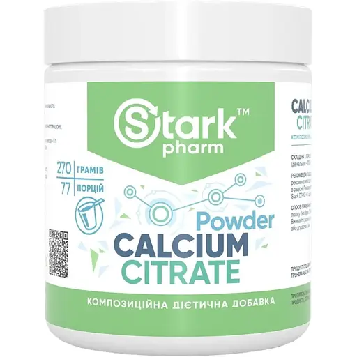 Кальцію цитрат Stark Pharm Stark Calcium Citrate Powder 360 g (1086-100-23-3786397-20)