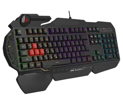 Клавіатура A4Tech Bloody B310N RGB Black (B310N BLOODY (BLACK)) - фото 2