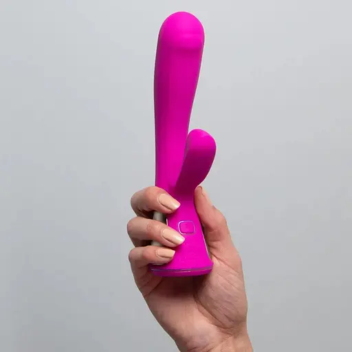 Интерактивный вибратор-кролик Ohmibod Fuse for Kiiroo Pink - фото 6