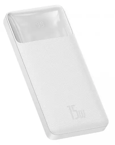 Павербанк Baseus Bipow Overseas PPBD050002 Power Bank портативний зарядний пристрій 10000 mAh Білий - фото 6