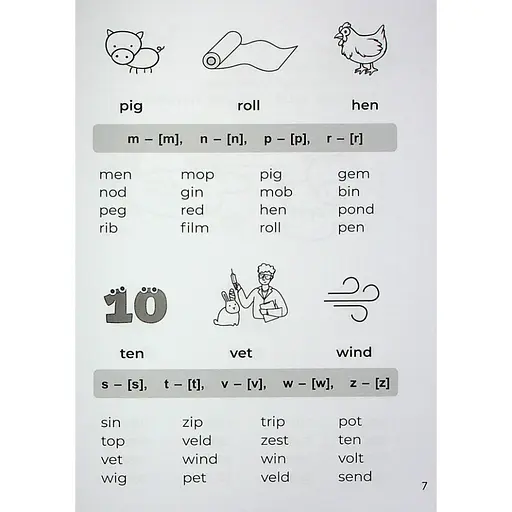 Навчальна книга 3000 вправ та завдань Англійська мова Читання 1-2 клас Час майстрів 318086 - фото 2