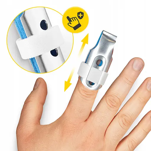 Фіксатор (бандаж) для пальця руки 4FIZJO MED 1 шт Size S (P-5905973407397) - фото 3