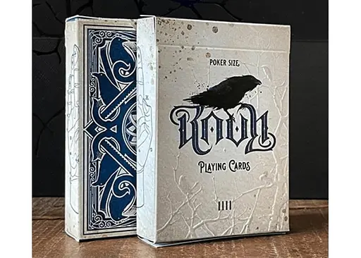 Карты игральные United States Playing Card Company Ravn IIII by Stockholm17 (blue) (PC_R317B) - фото 2