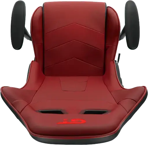 Геймерское кресло GT Racer черное с красным (X-2317 Black/Wine Red) - фото 9