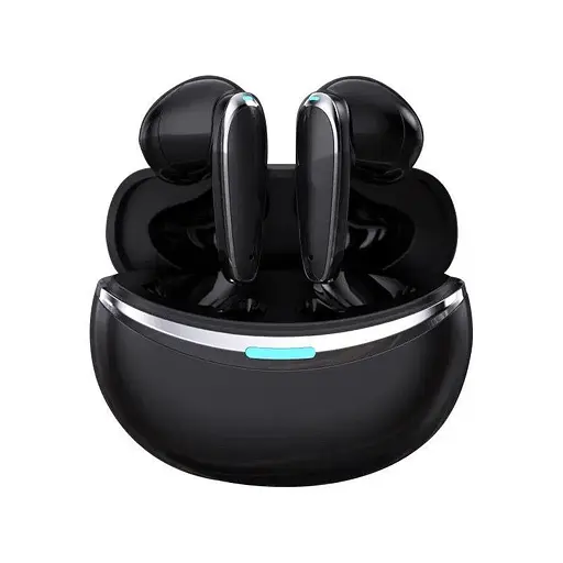 Бездротові Bluetooth навушники-вкладиші TWS BX18 з шумозаглушенням Чорні - фото 3