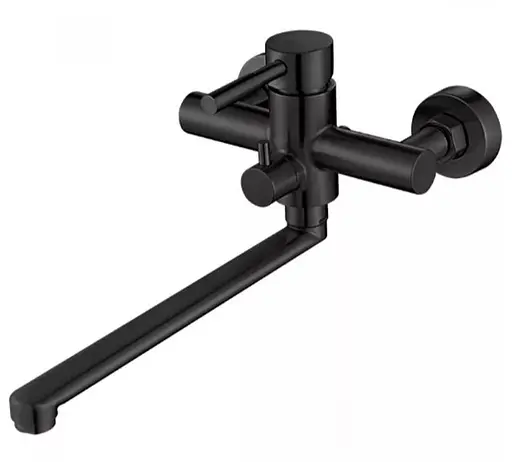 Змішувач для ванни WEZER EKO7A-01-BLACK - фото 3