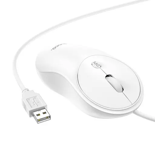Миша HOCO Esteem business wired mouse GM13 |1,5M, 1000/1600dpi| - фото 1