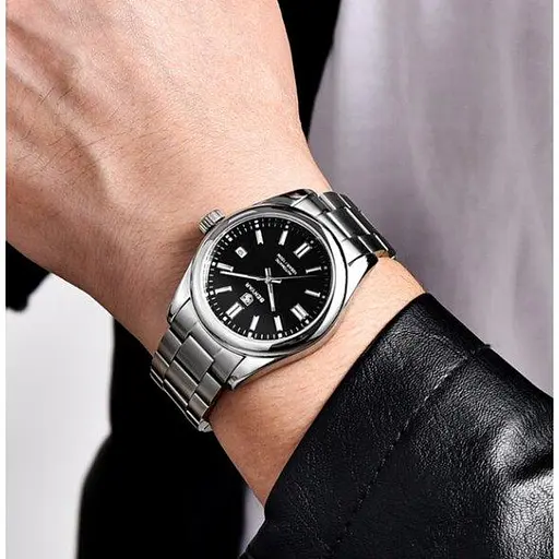 Наручний класичний годинник Benyar Automatic 10 BAR - фото 8