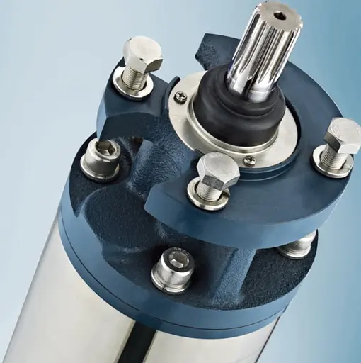 Насос відцентровий свердловинний DONGYIN 6SP30-22 380В 22кВт H 250(168)м Q 700(500)л/хв Ø145мм +пульт (з 3х частин) (7777333) - фото 2