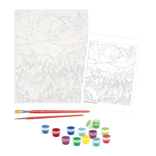 Картина по номерам Rosa Сказочный пейзаж 1 35 х 45 см (4823098529798) - фото 2