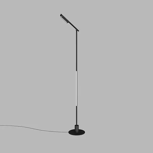 Торшер Skarlat RLL8101 12W+6W BK 4000K - фото 2