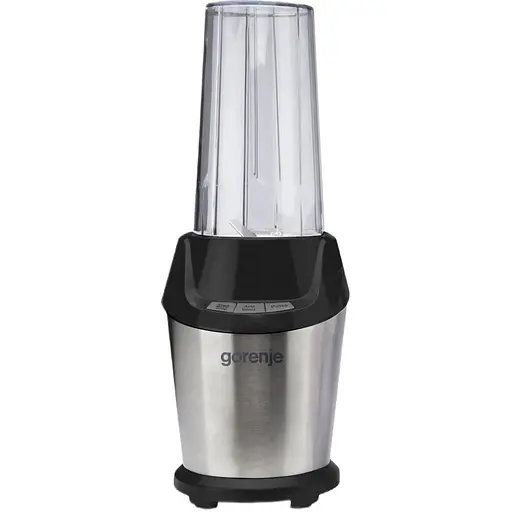 Gorenje Блендер стационарный 1000Вт, чаша-750мл, измельчитель, черный-нерж