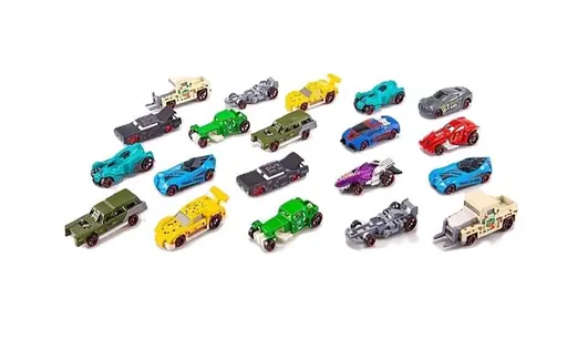 Набор машинок металлопластик 86015 "Minecraft", 20 машинок в наборе, в коробке (6984425650900) - фото 2