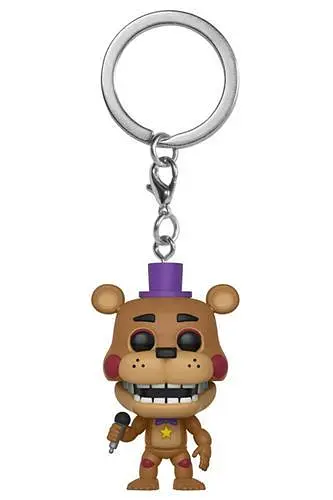 Фігурка-Брілок Funko Pop Фредді П'ять ночей з Фредді Rockstar Freddy Five Night's at Freddy's 4см KC FNAF RF - фото 1
