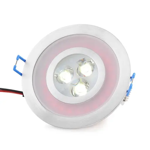 Светильник точечный Brille LED-103A/3W CW+2W Red 60&apos; L60-012 - фото 6
