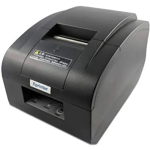Термопринтер чеків Xprinter XP-C58H 120mm (USB+RJ11) - фото 1