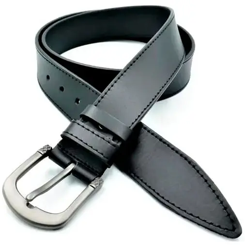 Ремінь шкіряний Weatro чоловічий 3,8х105-125 см acs0027363 - фото 1