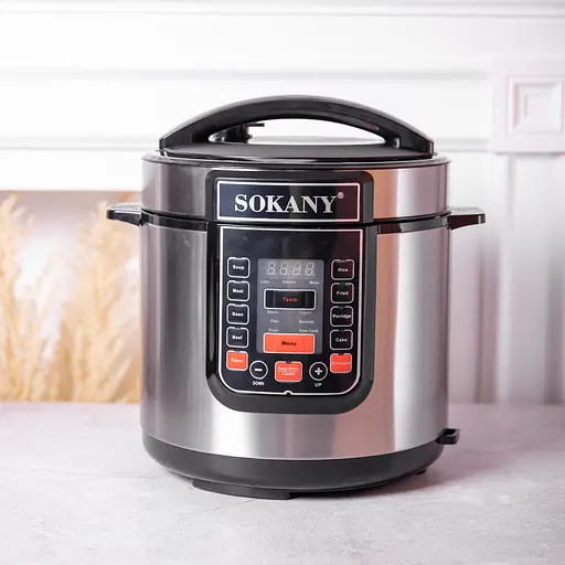Мультиварка електрична Sokany SK-07053 з чашею на 7 літрів 1000 Вт з антипригарним покриттям - фото 2