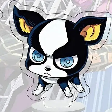 Акриловая фигурка Невероятные приключения ДжоДжо Игги JoJo's Bizarre Adventure Iggy 6 см