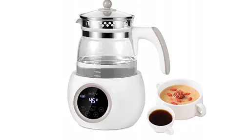 Электрочайник с функцией памяти и поддержания температуры Sejoy TN74 800 Вт белый - фото 1