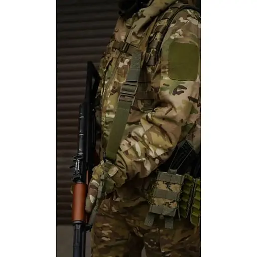 Ремінь Kiborg 2-точковий для АК РПК MultiCam (1000-k8017) - фото 7