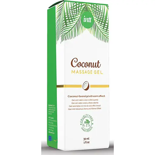 Масажний гель для інтимних зон Intt Coconut Vegan (30 мл) - фото 3