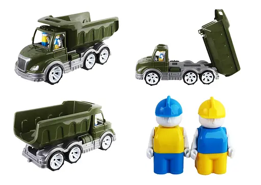 Самосвал Mati пустой военный Бамсик, 003/7