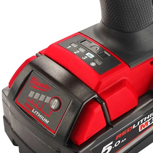 Гайковерт ударний акумуляторний Milwaukee M18 FMTIW2F12-502X 18В АКБ 2х5 А/год 0-2575 об/хв 881 Нм 1/2" ЗП M12-18FC кейс 6.28 кг - фото 6