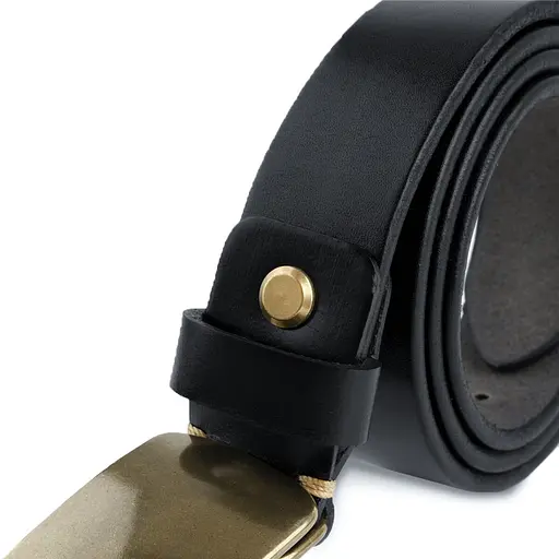 Ремінь шкіряний Vintage чоловічий 120×3,4 см acs0022774 - фото 5