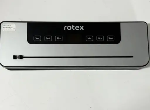 Вакууматор Rotex RVS-120-S SuperVac вакуумный упаковщик для вакуумной упаковки продуктов 120 Вт Черный - фото 8