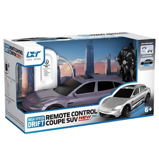 Радіокерований футуристичний автомобіль 9078-02 з підсвіткою, звуками, акумулятор 3.7V, Фіолетовий - фото 2