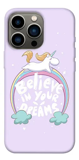 TPU чохол Believe in your dreams unicorn - фото 1