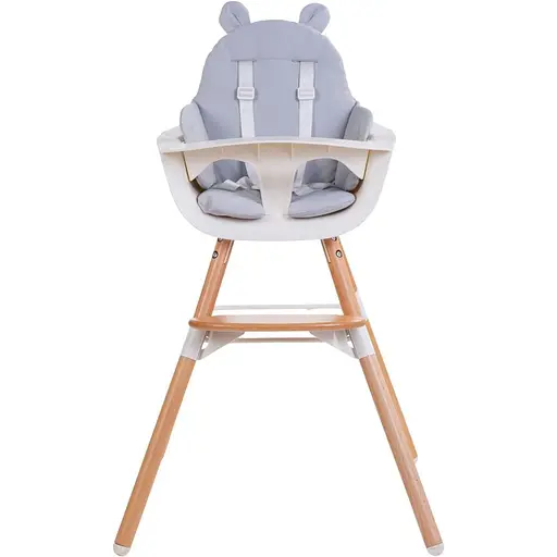 Подушка к стулу для кормления Childhome Evolu водонепроницаемая серая (CHEVOSCWCG) - фото 2