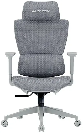 Ігрове крісло Anda Seat X-Air Mega Size XL Mesh Gray Twilight (AD-WY-01-GGSP) - фото 2