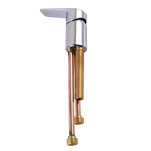 Змішувач на борт ванни Topaz Capri TCA-15111-H43 вбудований 3 виходи картридж D35 (комплект) Хром - фото 6