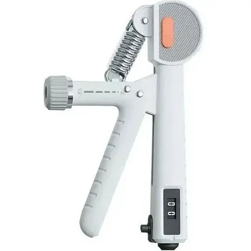 Еспандер кістьовий з лічильником PowerPlay PP-4401 з регульованим навантаженням 10-60 кг, Білий (PP_4401_White) - фото 1